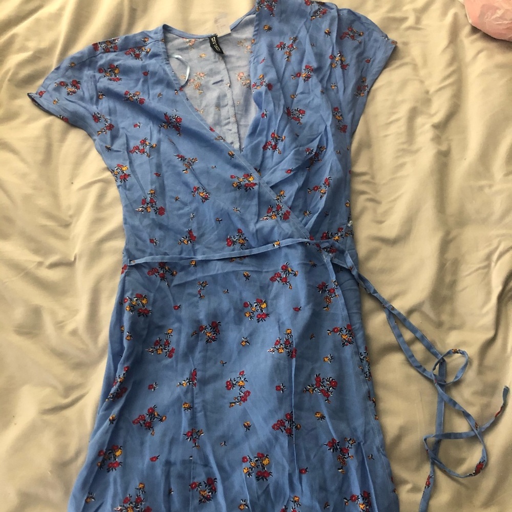Wrap around dress